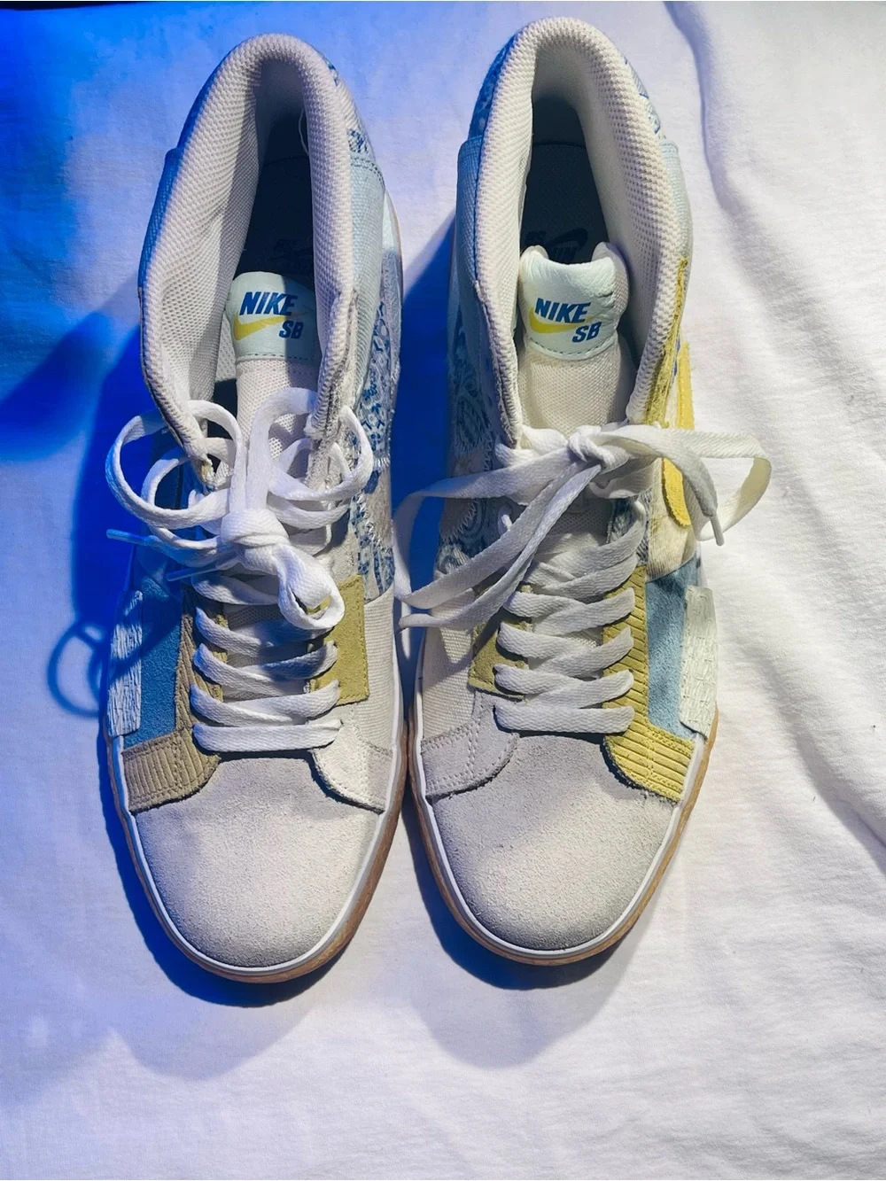 Nike White Sneaker Inner Label